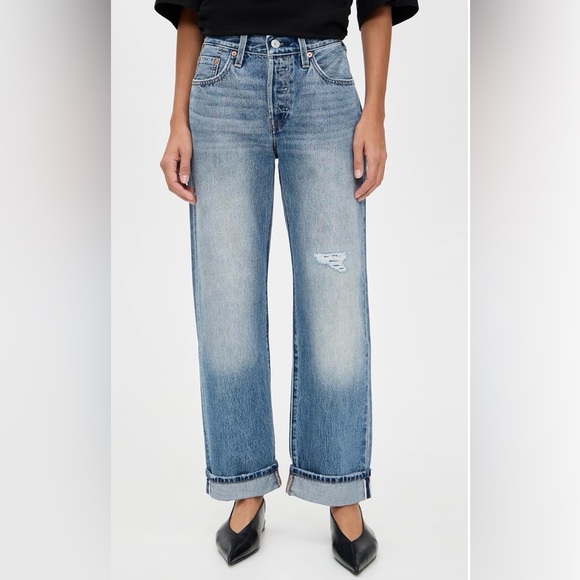 Levi's Denim - Levi’s 501 90’s fresh plan selvage denim